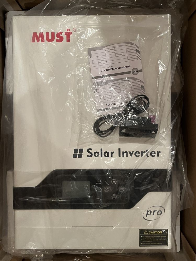 Комплект Інвертор Must PV-18 3024Pro 24v3kv/6kv +Батарея 24/100ah2,8кв