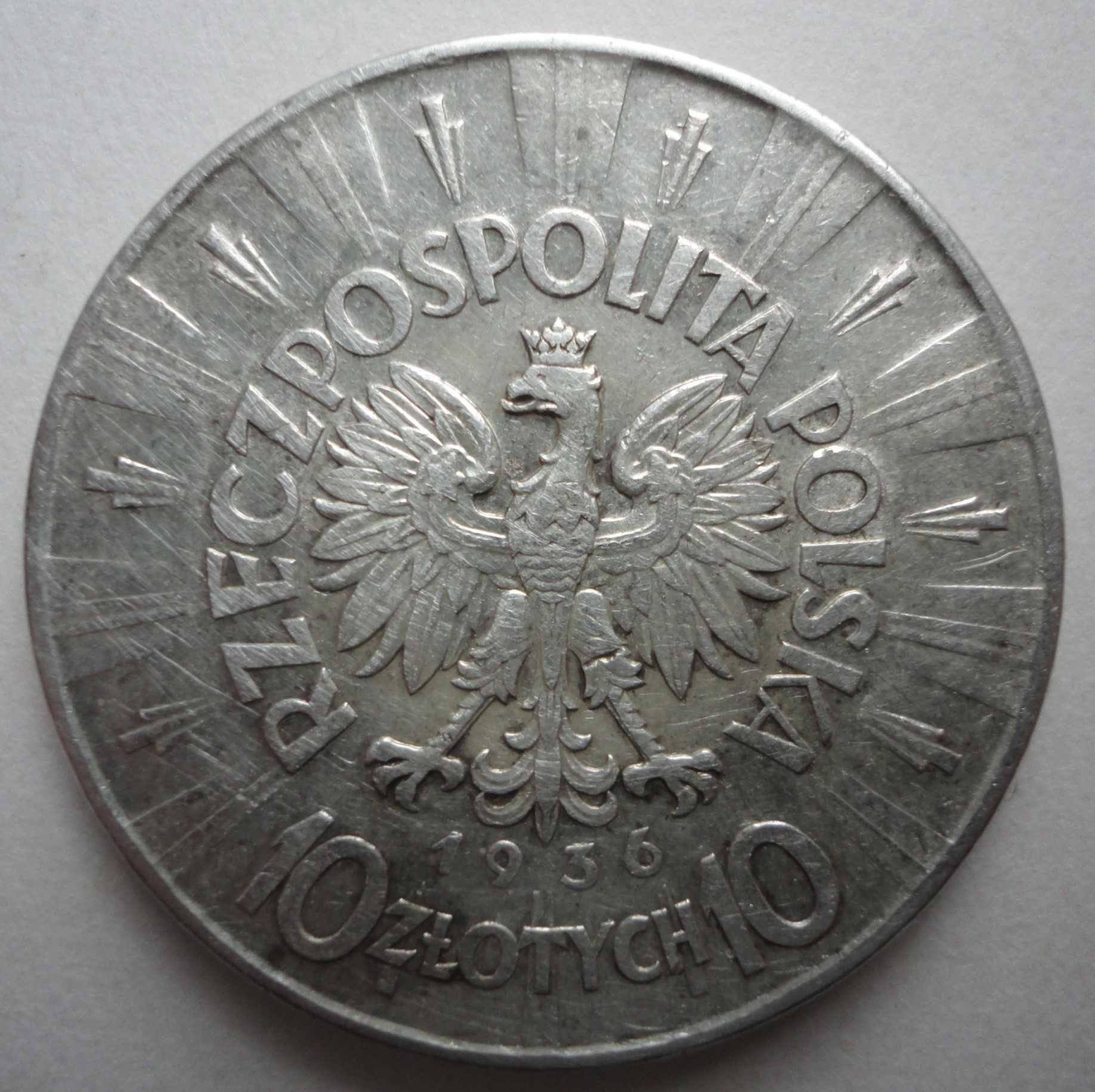 10 złotych 1936 Józef Piłsudski