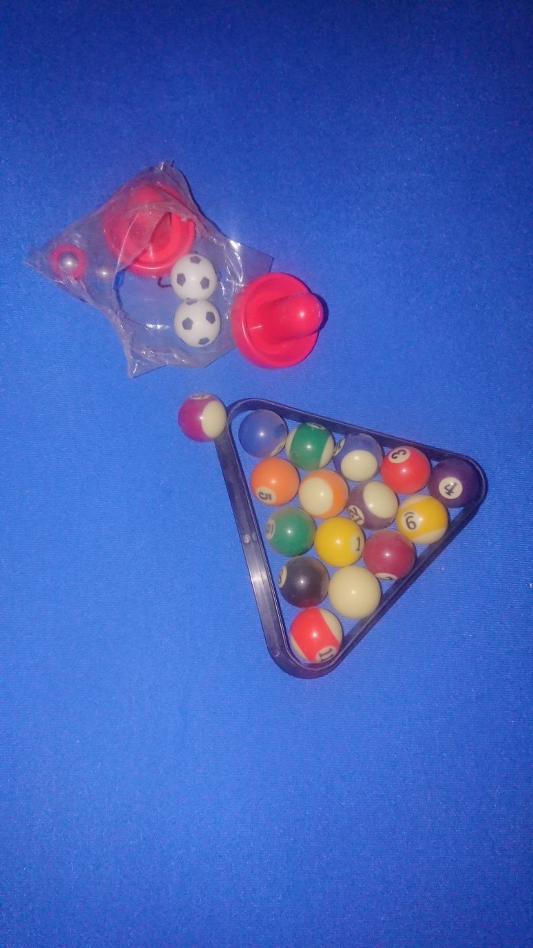 Piłkarzyki, ping pong, cymbergaj, bilard, gry dla dzieci, stół 4 w 1