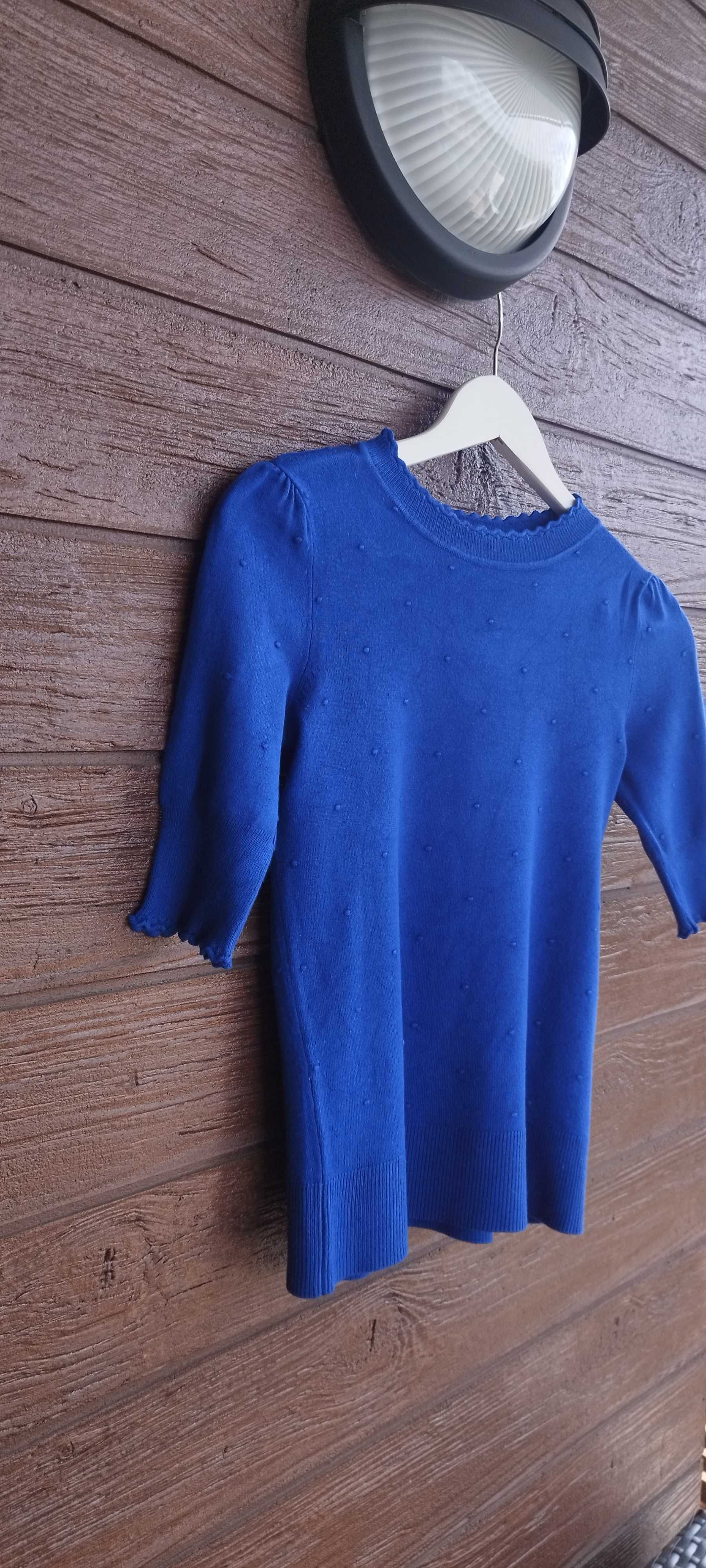 Żółty cardigan/ letni żakiet