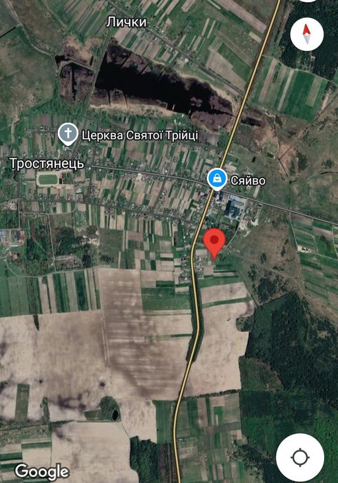 Продаж земельної ділянки 67 сот Тростянець