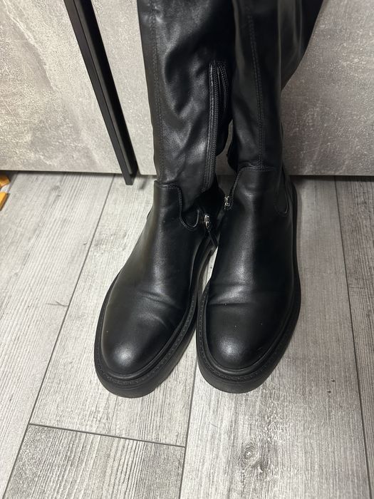 Ботфорти Zara, дуже стильні, розмір 37
