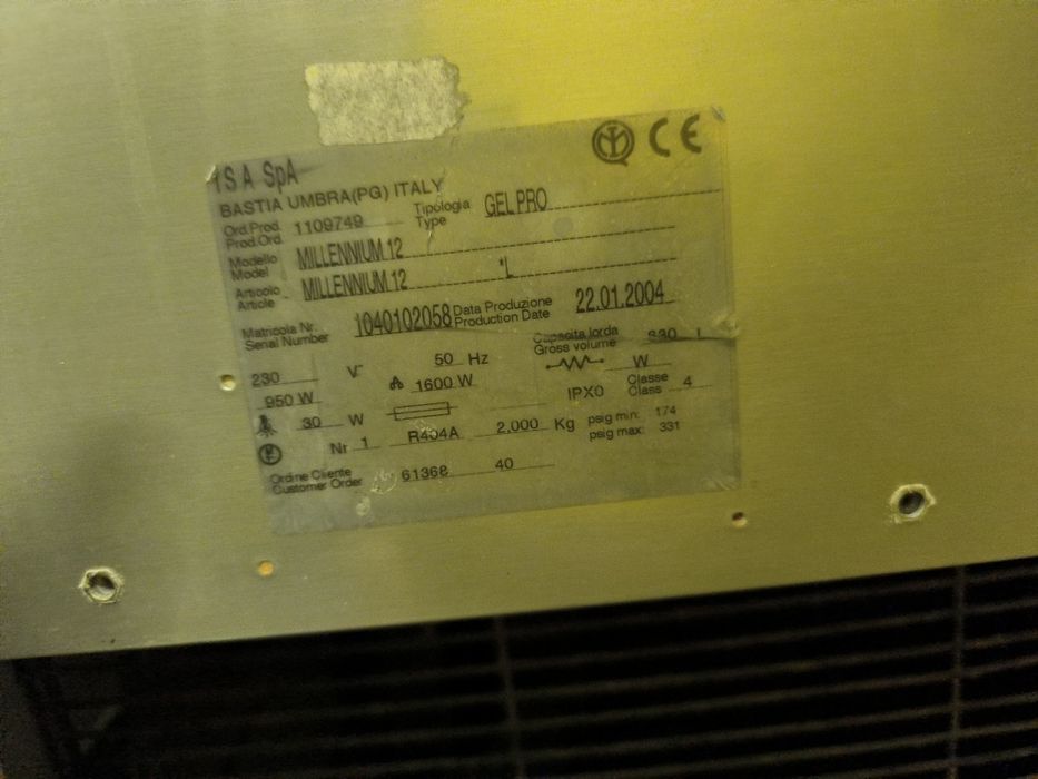 Witryna lodowa ISA 12