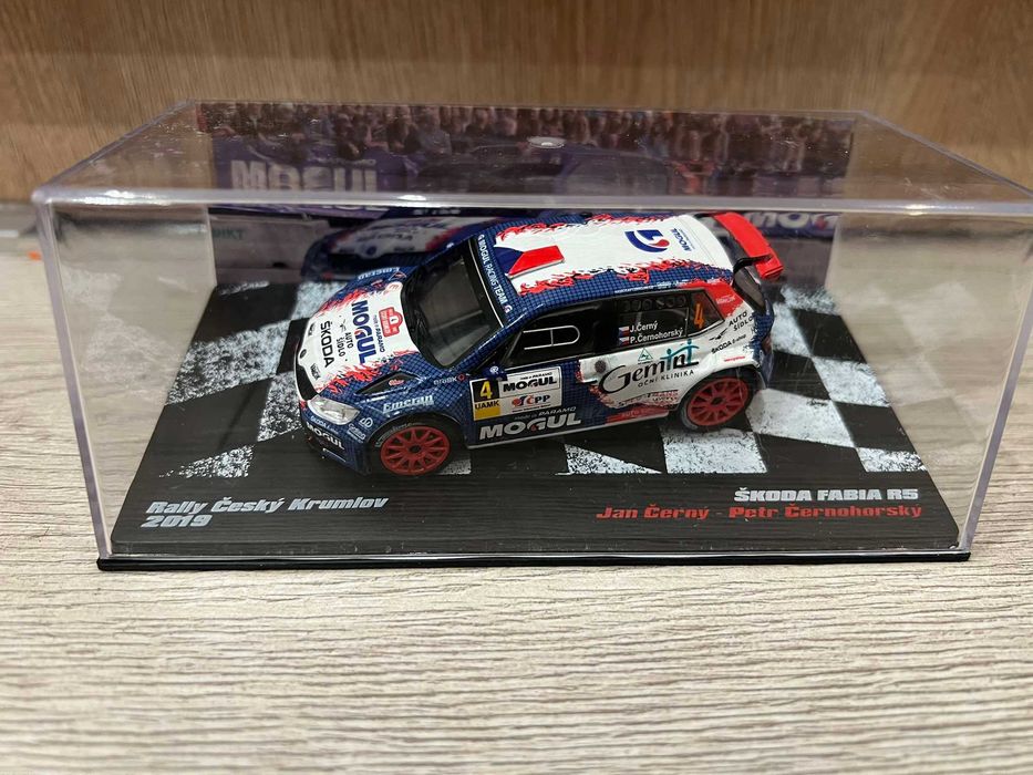 WRC Skoda Fabia R5 Cesky Krumlov 2019 J. Cerny 1:43 DeAgostni