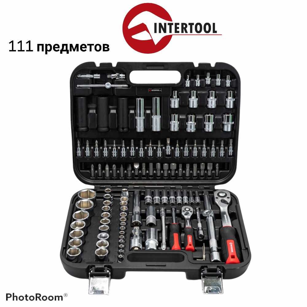 Набор инструментов 111 ед. STORM, 1/2", 1/4", Сr-V INTERTOOL