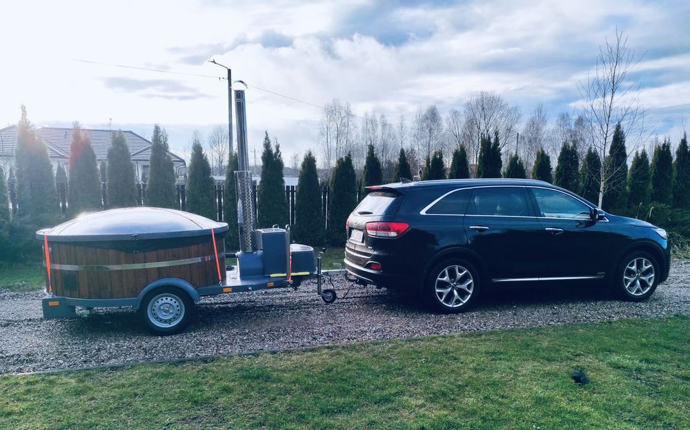 Wynajem balii mobilnej z jacuzzi
