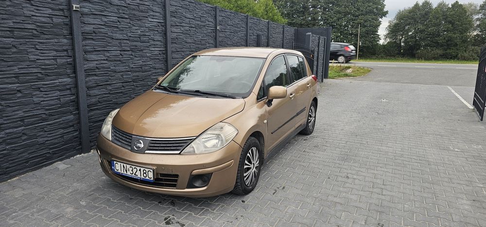 Skup aut Bydgoszcz Nissan Tiida 2007r 1.6 GAZ Klima