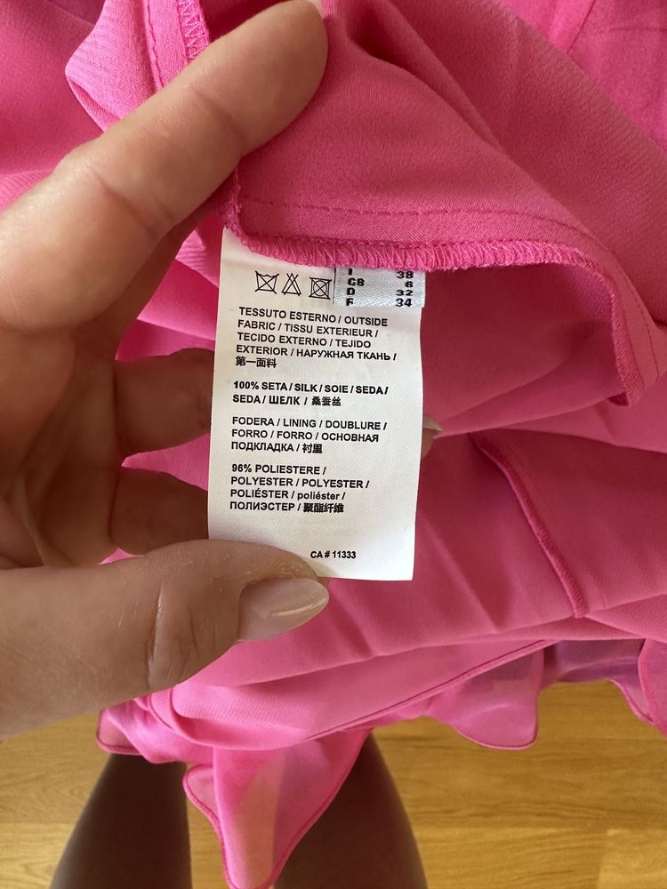 Sukienka Pinko suknia wesele jedwab