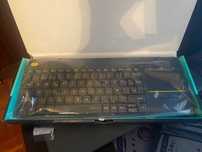 Teclado Logitech Wireless Touch Keyboard K400 Plus ES