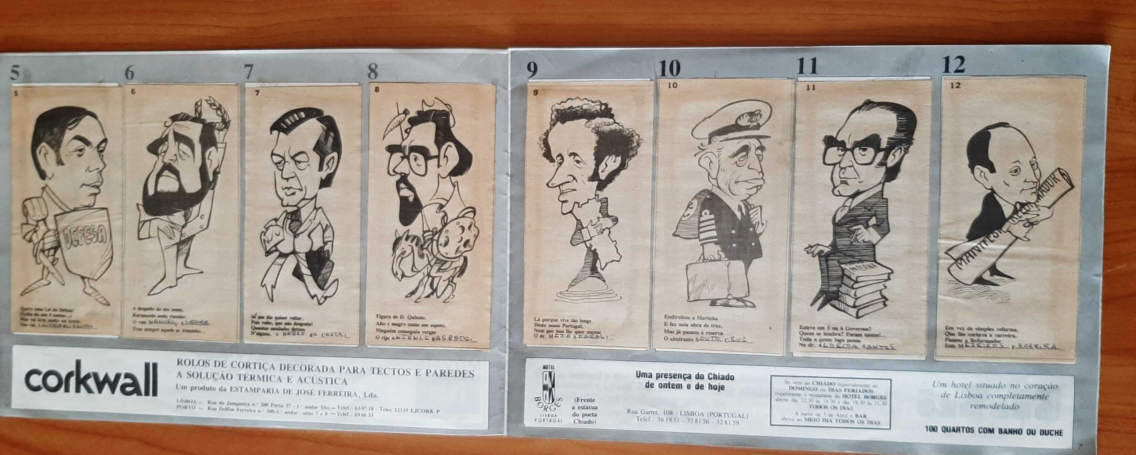 Caderneta Outras Figuras ... Novos Figurões 1976