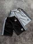 Чоловічі шорти Adidas/ Чорні та сірі