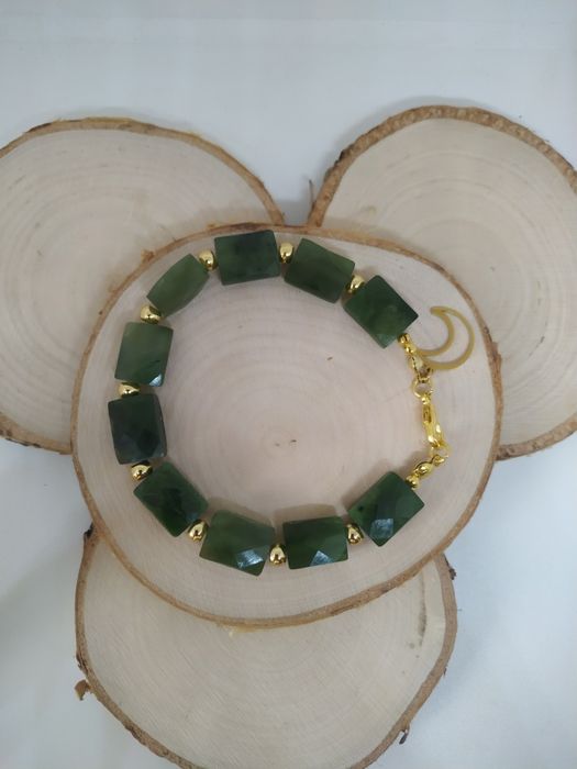 Niespotykana bransoletka z Nefrytów