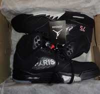 Nike Air Jordan 5 retro Paris Saint Germain Black