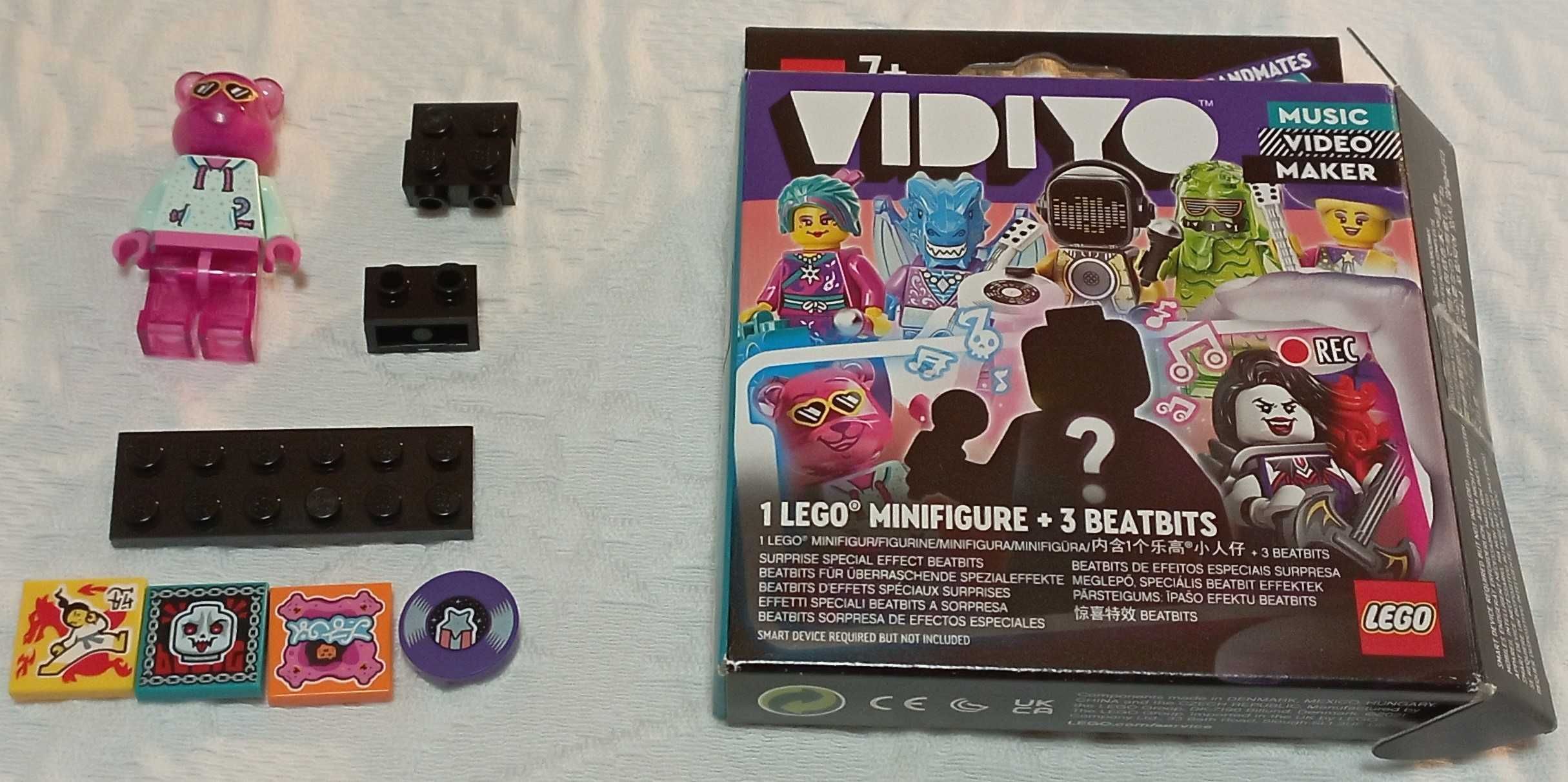 minifigura lego vidyo bandmates series 2 dj rasp-beary