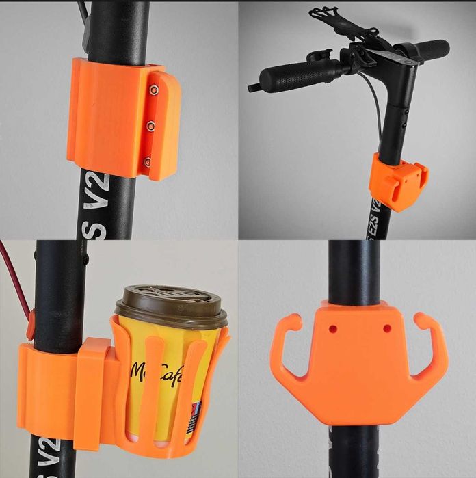 Modułowe mocowanie do hulajnogi