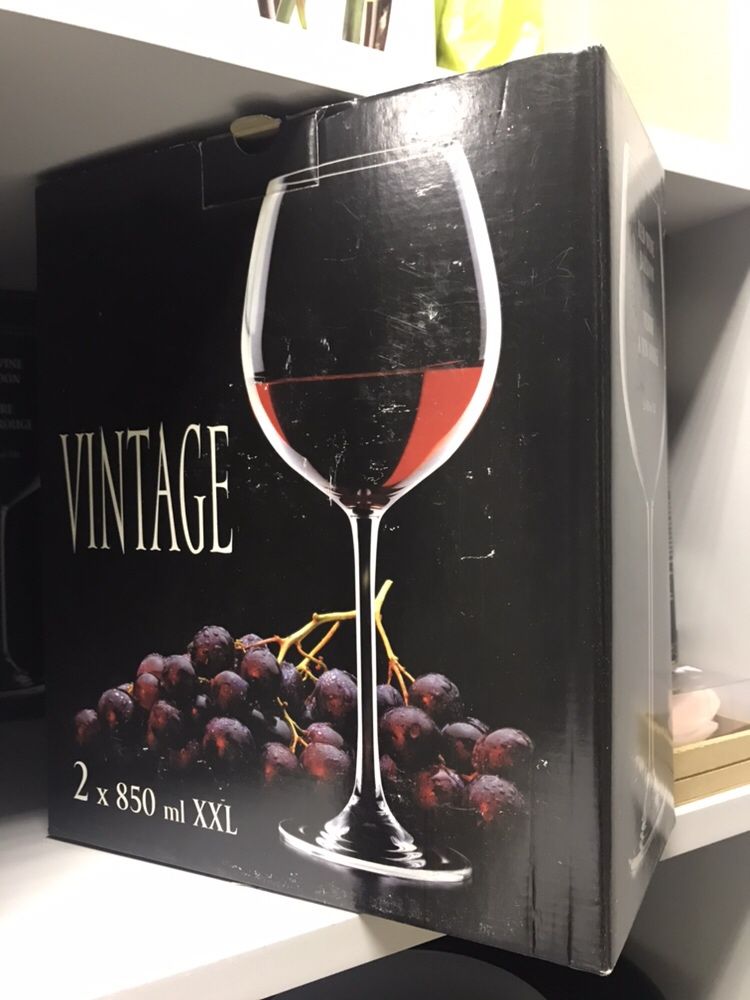 Бокалы Bohemia Vintage XXL 850 ml 6 штук