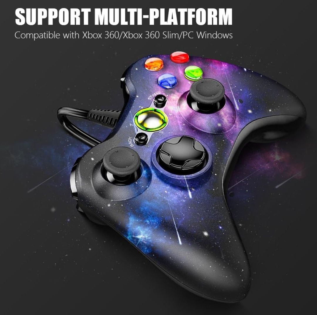 Kontroler AceGamer Wired PC do konsoli Xbox 360,