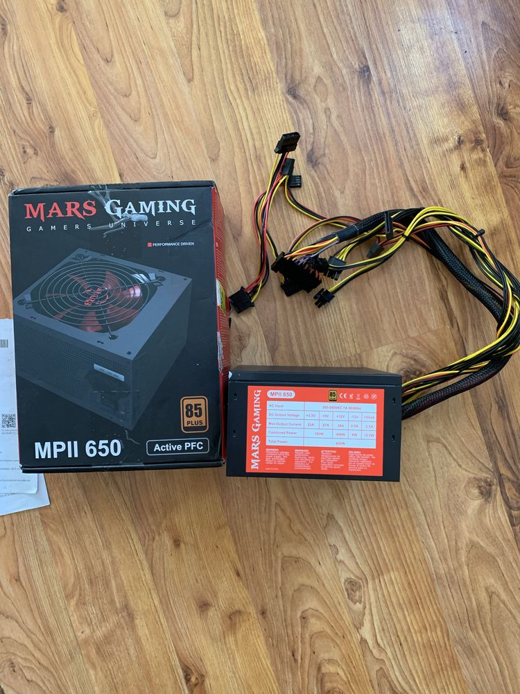 Zasilacz Tacens MARS GAMING 650W