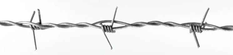 DRUT KOLCZASTY ocynkowany OSTRY 2,5 x 2,0 ogrodzenie