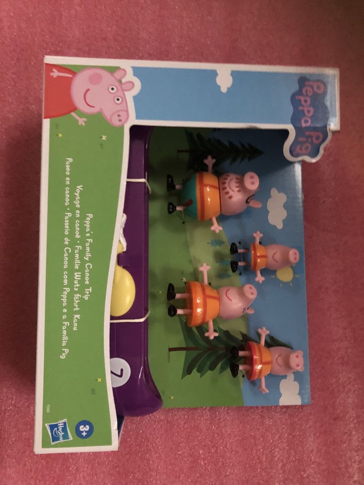 Swinka peppa Hasbro kajak + figurki Hasbro