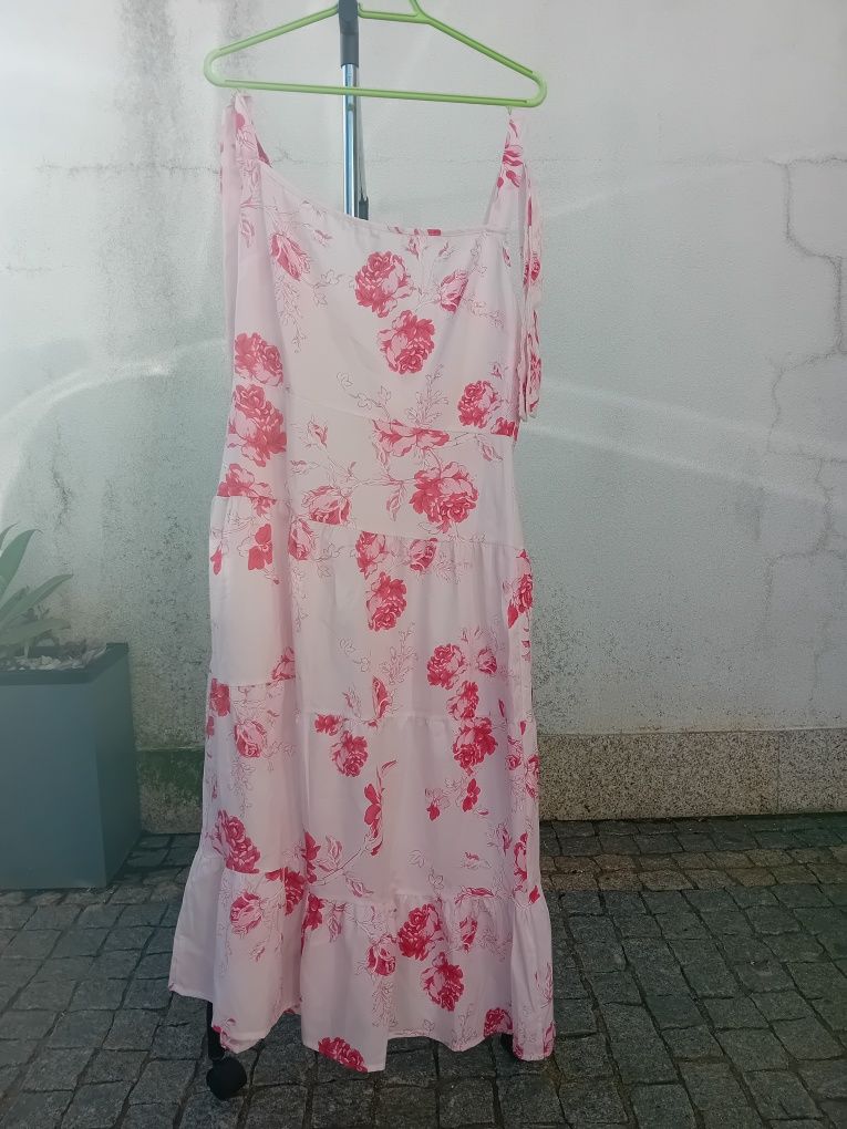Vestido florido.