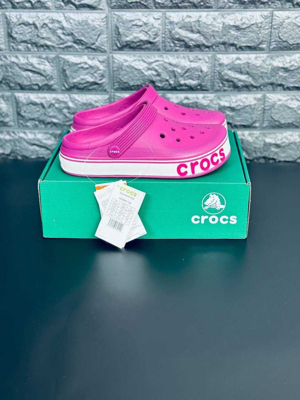 Шлепанцы Crocs женские Пляжные шлепки тапочки кроксы сабо Новинка!