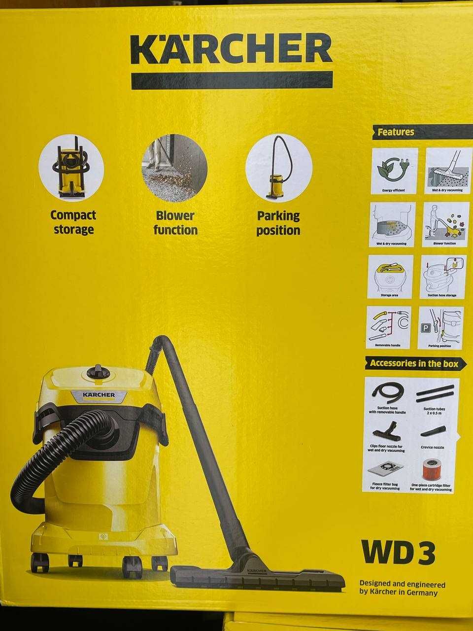 Порохотяг KARCHER WD3