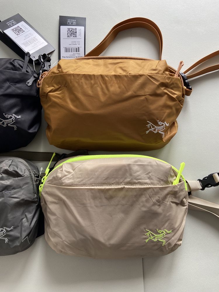 Сумка Arcteryx Heliad 6L арктерікс бананка сумка через плече