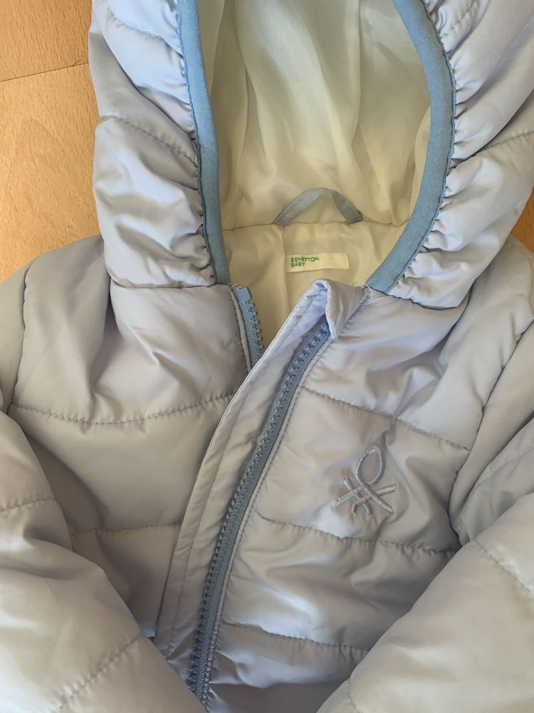 Casaco Benetton Chuva com capuz
