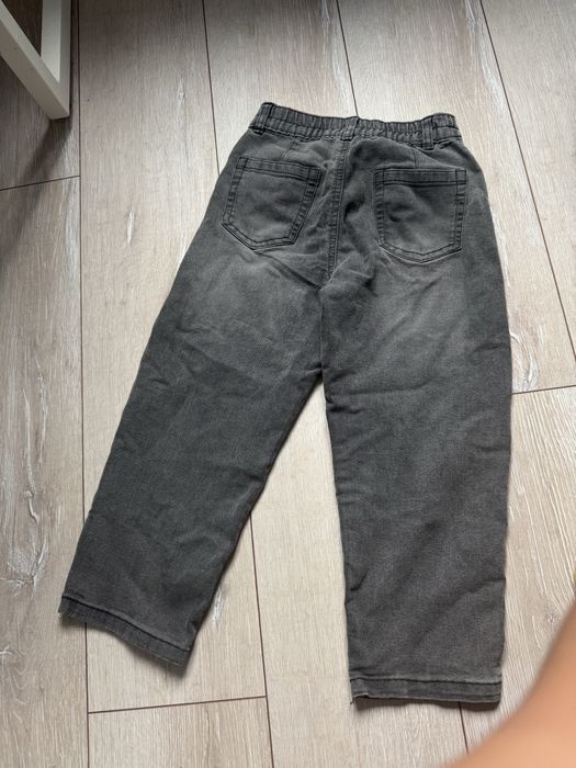 Джинси сірі чорні мамси moms стильні широкі