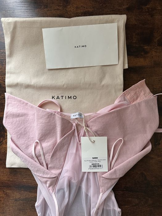Боді Katimo Puritsu рожеве розмір М