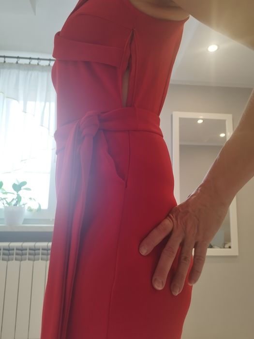 Kombinezon elegancki S czerwony