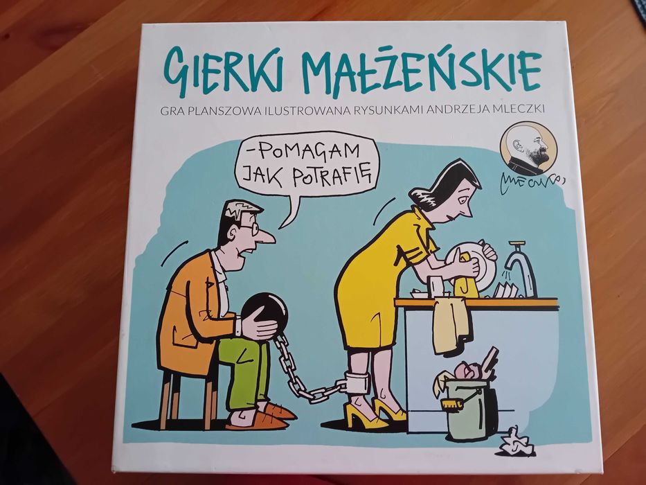 Gierki małżeńskie  rysunki A. Mleczki