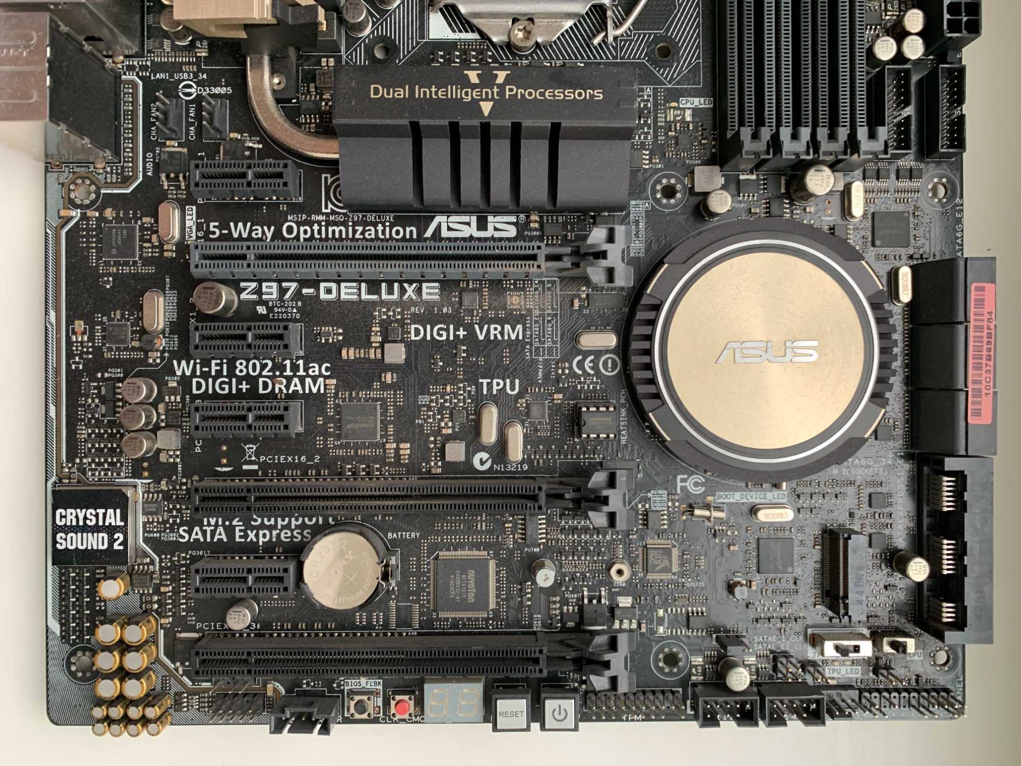 Несправна мат плата Asus Z97-Deluxe Motherboard Intel Z97 Atx Lga 1150