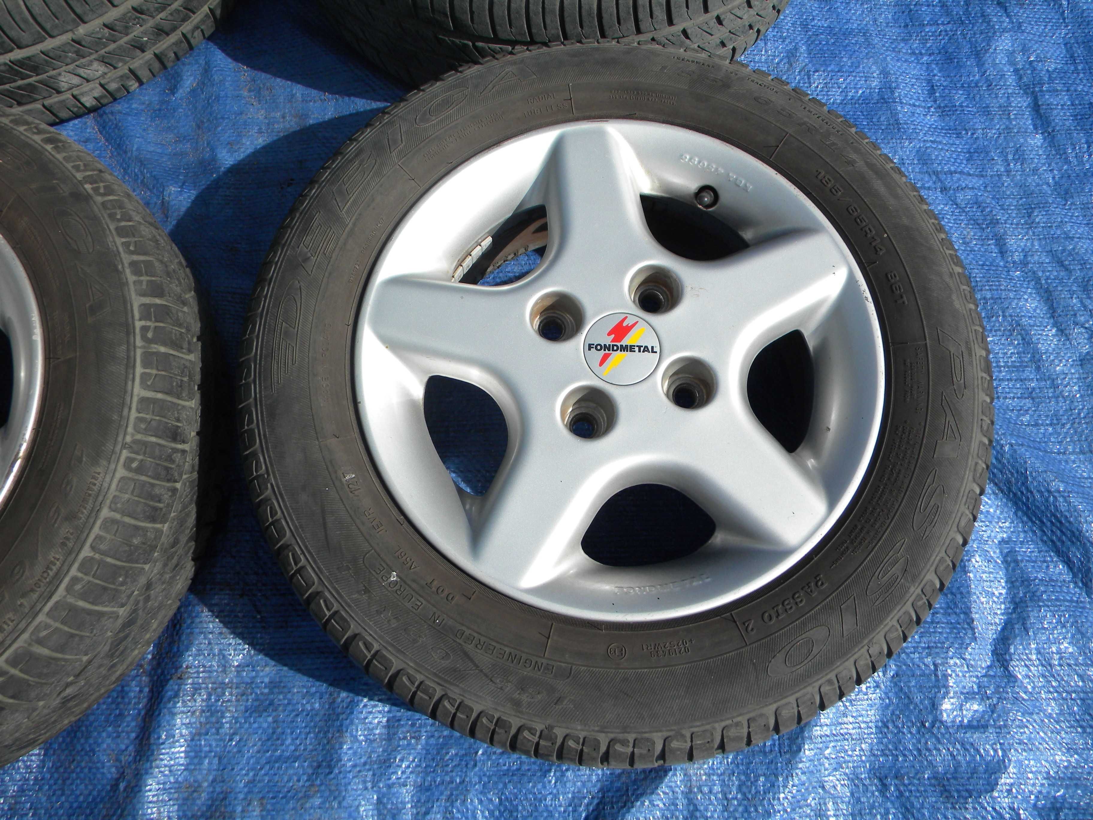 FELGI MITSUBISHI Felgi Aluminiowe 6JX14 ET38 FONDMETAL 5X114.3