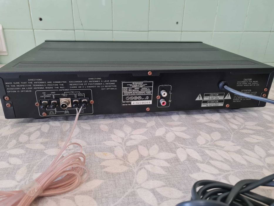 Sintonizador pioneer f-445l c.novo