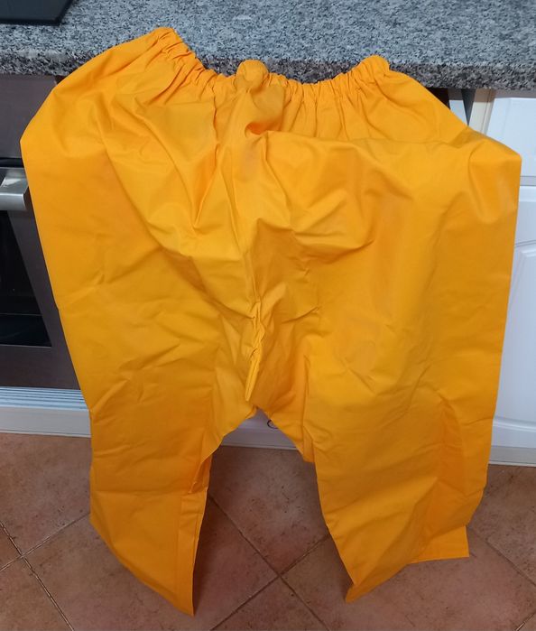 CASACO de CHUVA-M e CALÇA-N 3. Para Agricultura,Obras,Chuva,Caminhada.