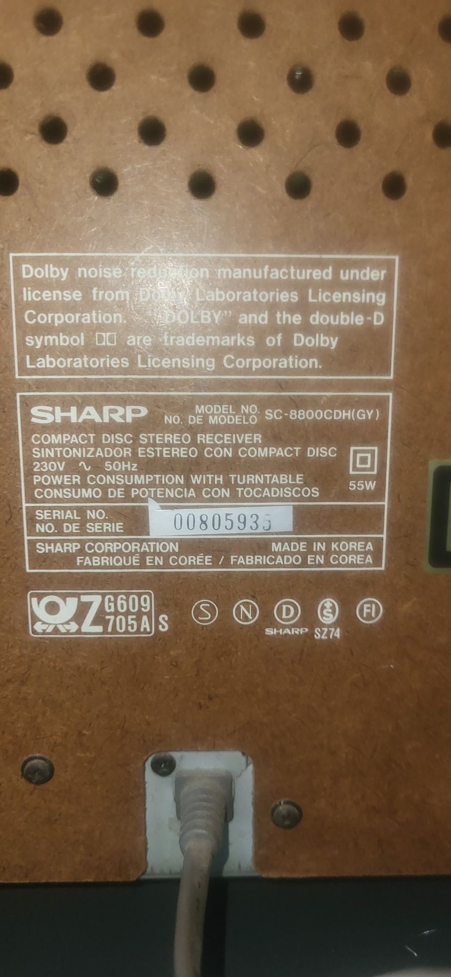 Sprzedam wieże SHARP 8800