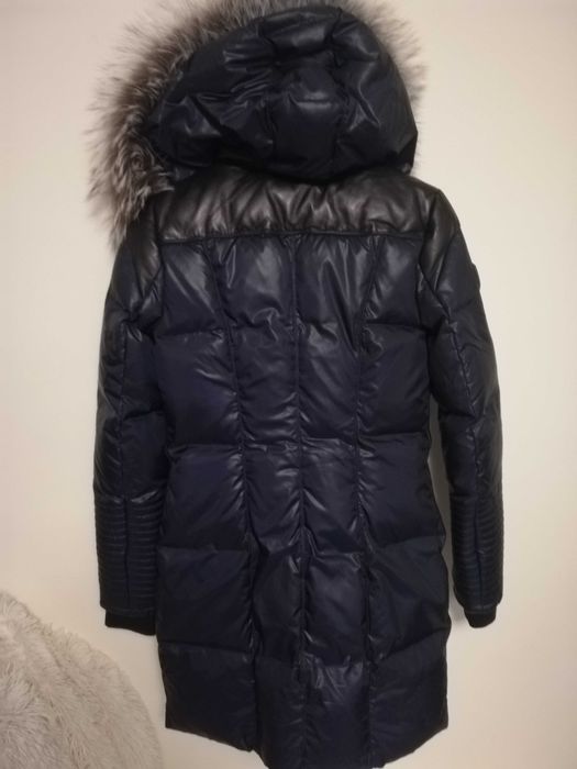 kurtka puchowa Ochnik xs s parka puchowa Ochnik xs s 34 36 granatowa