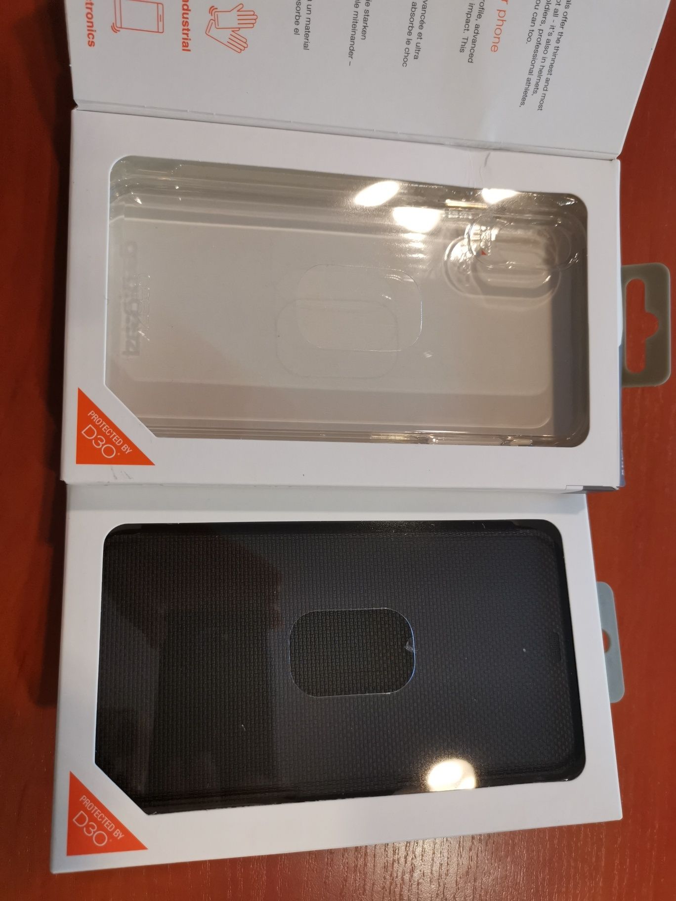 Etui pokrowiec case do Apple iPhone XS Max komplet 2 sztuk Gear4
