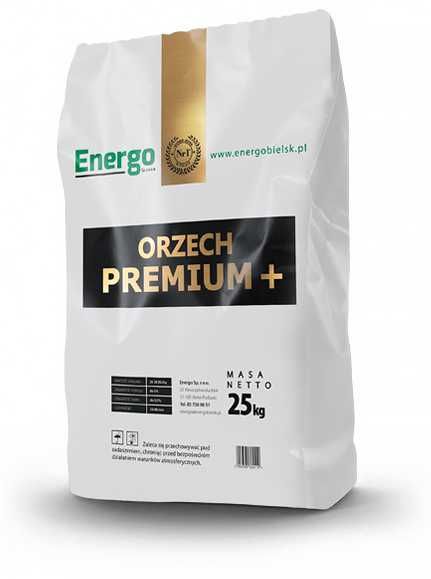 Węgiel orzech premium + - worek 25 kg