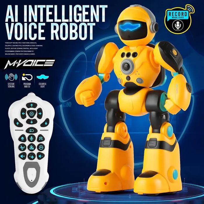 Interaktywny Robot dla Dzieci w Wieku +3 Zdalnie Sterowany z Muzyką