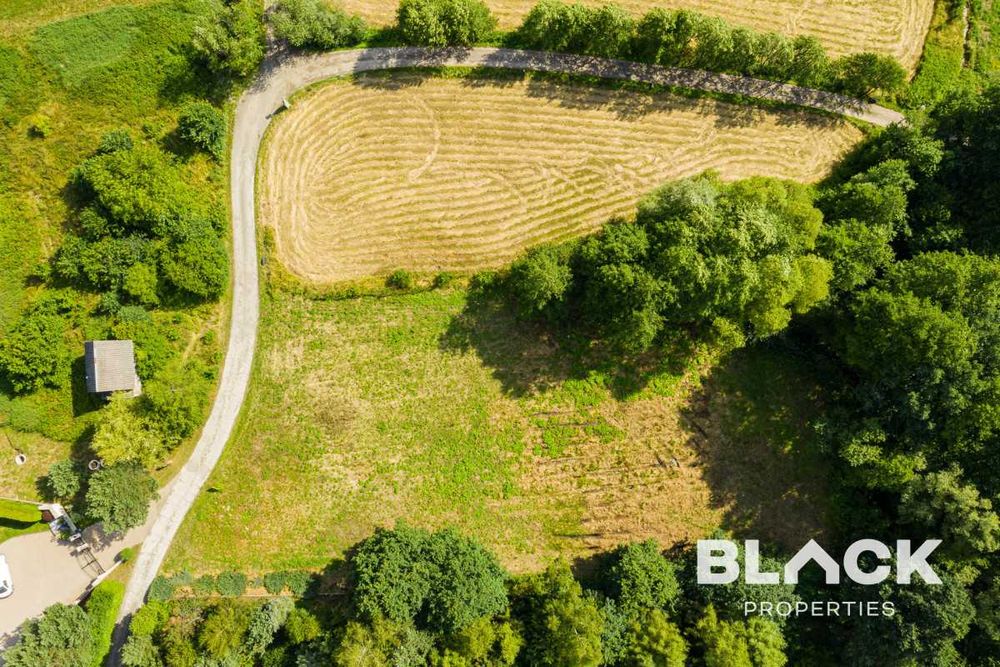 Atrakcyjna działka budowlana w Głogoczowie z lasem