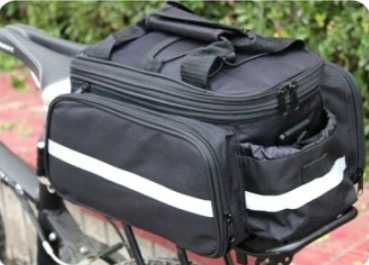 Uniwersalna torba na rower, sakwa na bagażnik, podwójna, rowerowa,nowa