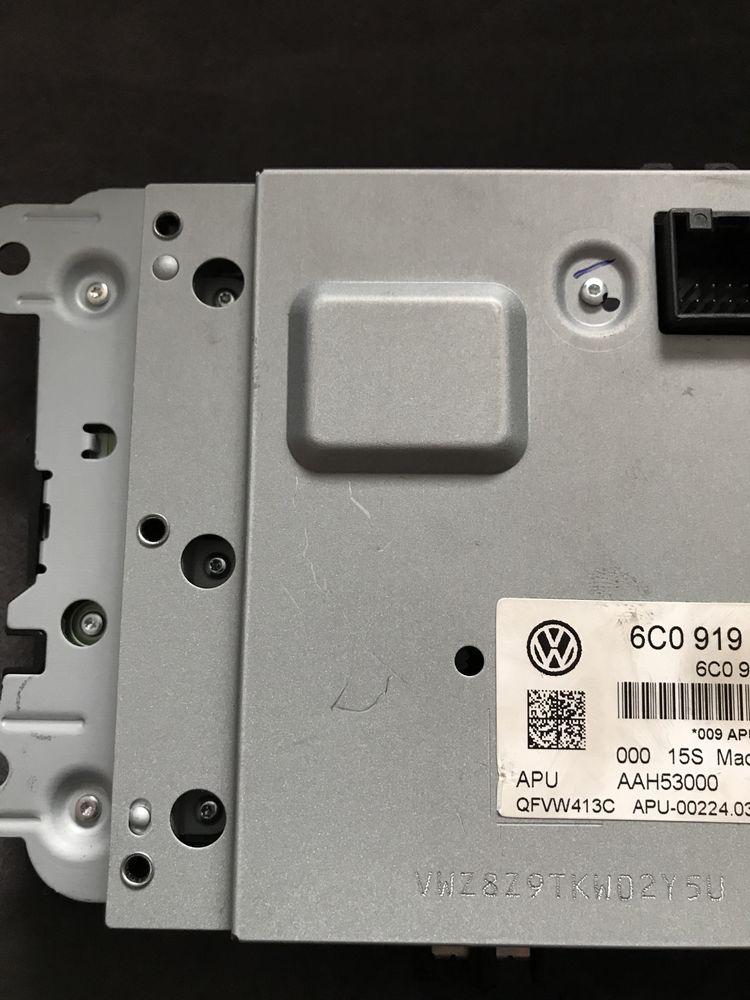 ДИСПЛЕЙ РАДИО LCD 6C0919603B VW POLO V 6C 6R Дисплей радио lcd 6c09196