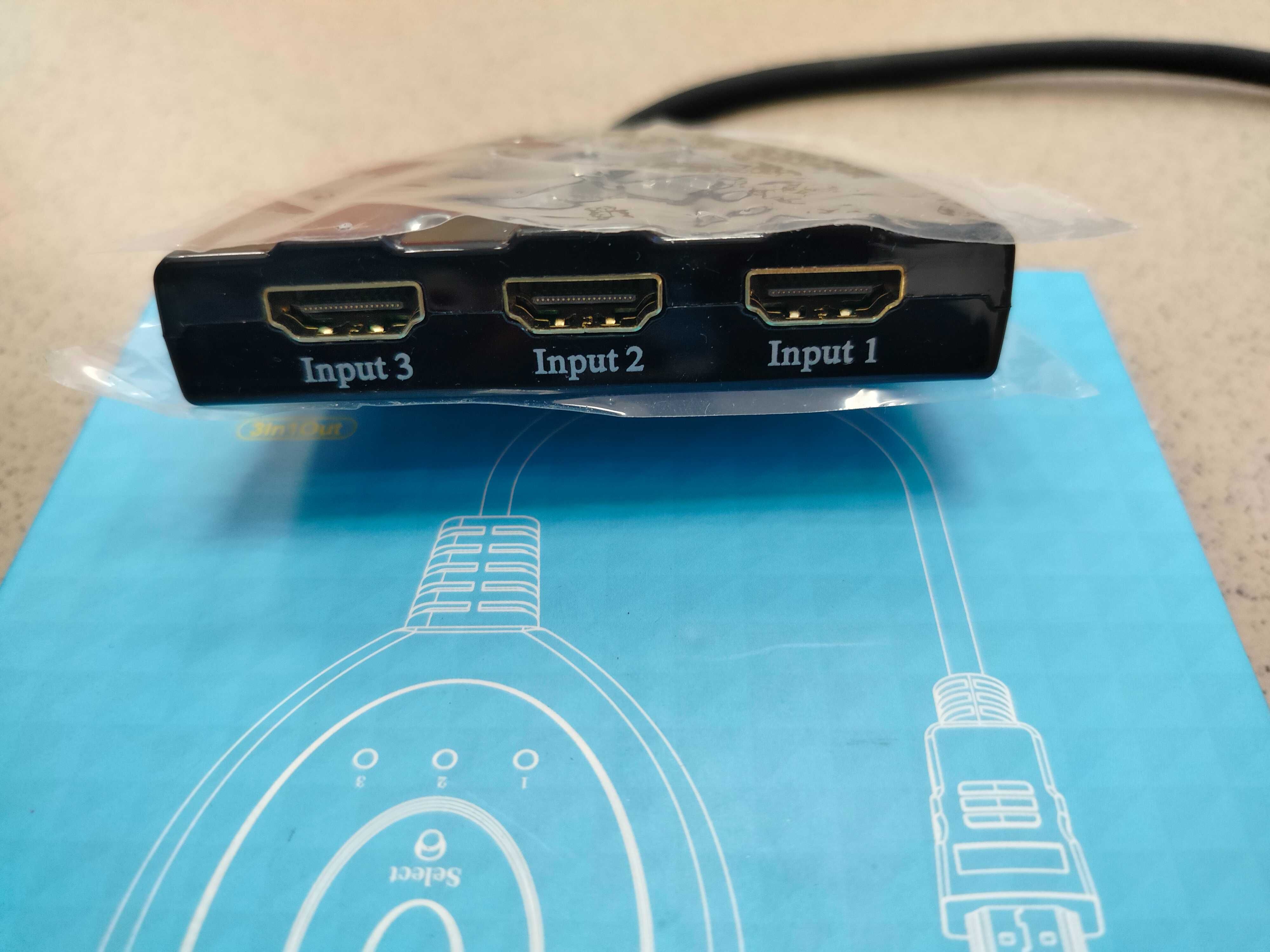 Rozdzielacz HDMI 3 w 1