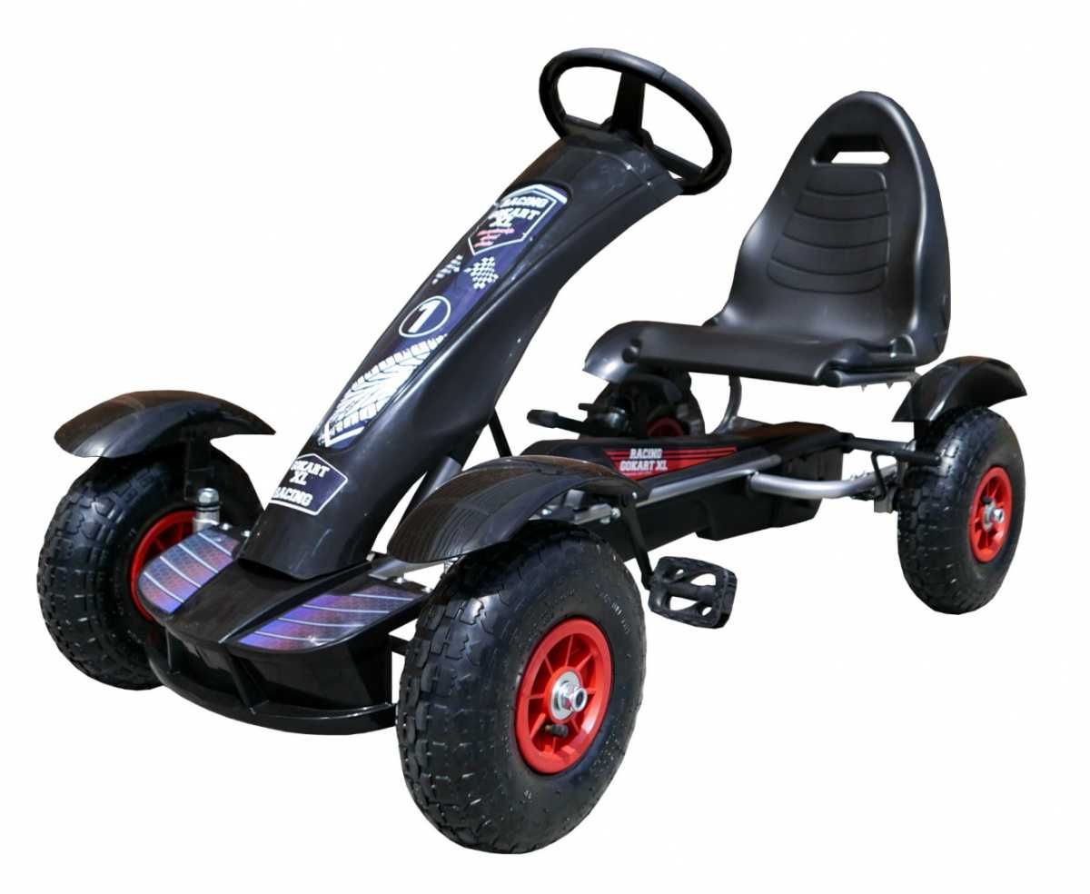 Duży Gokart Pompowane Koła kolory F618.