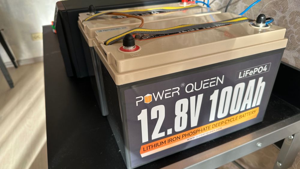 Бесперебойник APC 1500 + новые батареи LiFePo4 2х100Ah - 2.5кВт