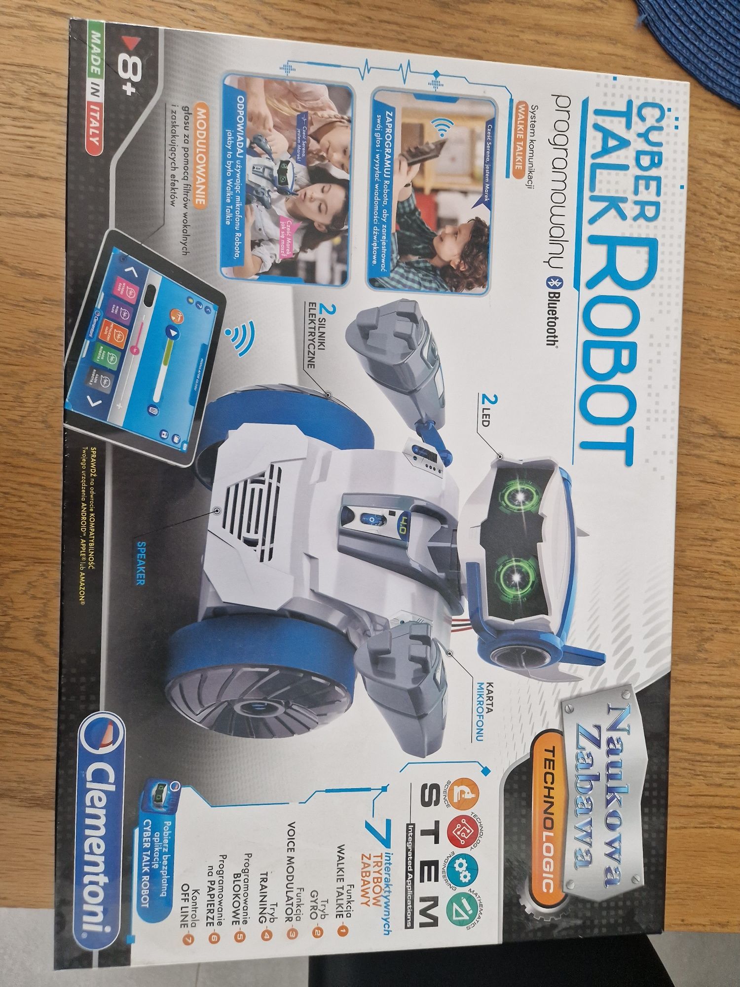 Robot Cybertalk Naukowa zabawa