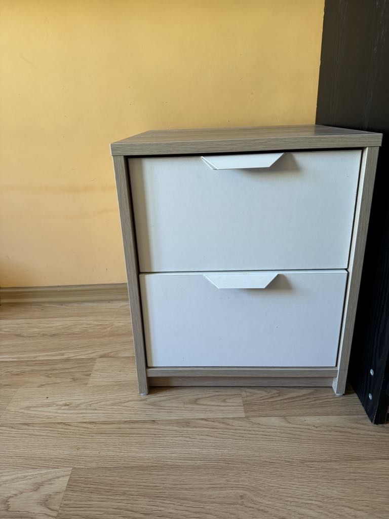 Szafka nocna dwie szuflady